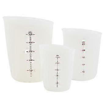 3pcs Multipurpose Measuring Cups Epoxy Mixing Cups Liquid Container Cups-fg