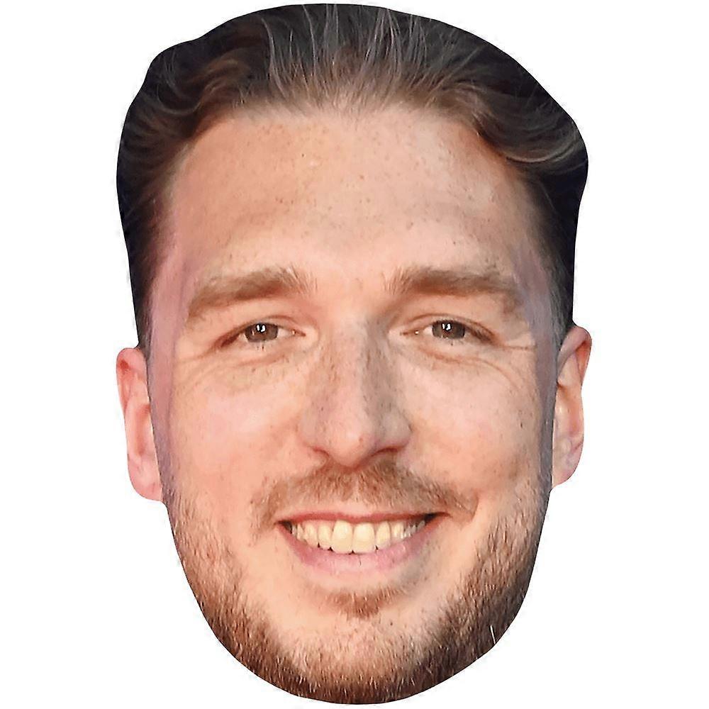 Mark Ian Hoyle (Beard) Celebrity Mask, Flat Card Face