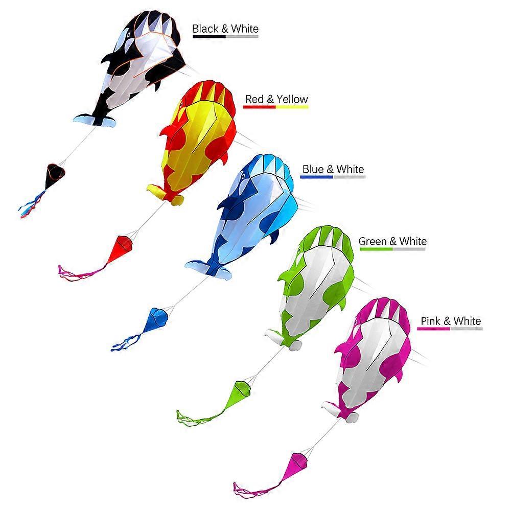 3D Kite Huge Frameless Soft Parafoil Giant Whale Flying Kite