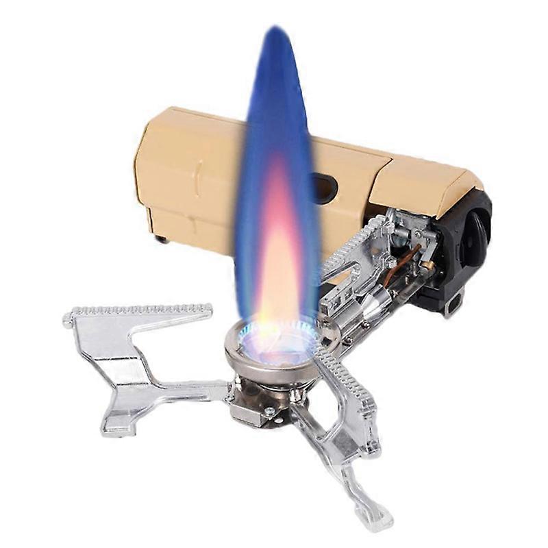 Camping Gas Stove Portable Folding Stove White