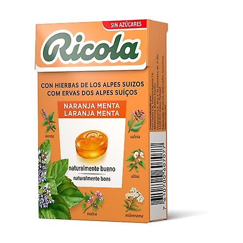 Sugar-free orange and mint candies 50 g