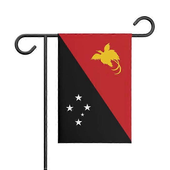 Flag - Papua New Guinea - 32 x 47.5 cm - Polyester - Double-sided print - Outdoor garden