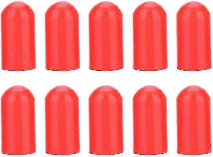 Silent Practice Tips Replacement,10pcs Silicone Drum Stick Cap for Drumstick Tips Protecto
