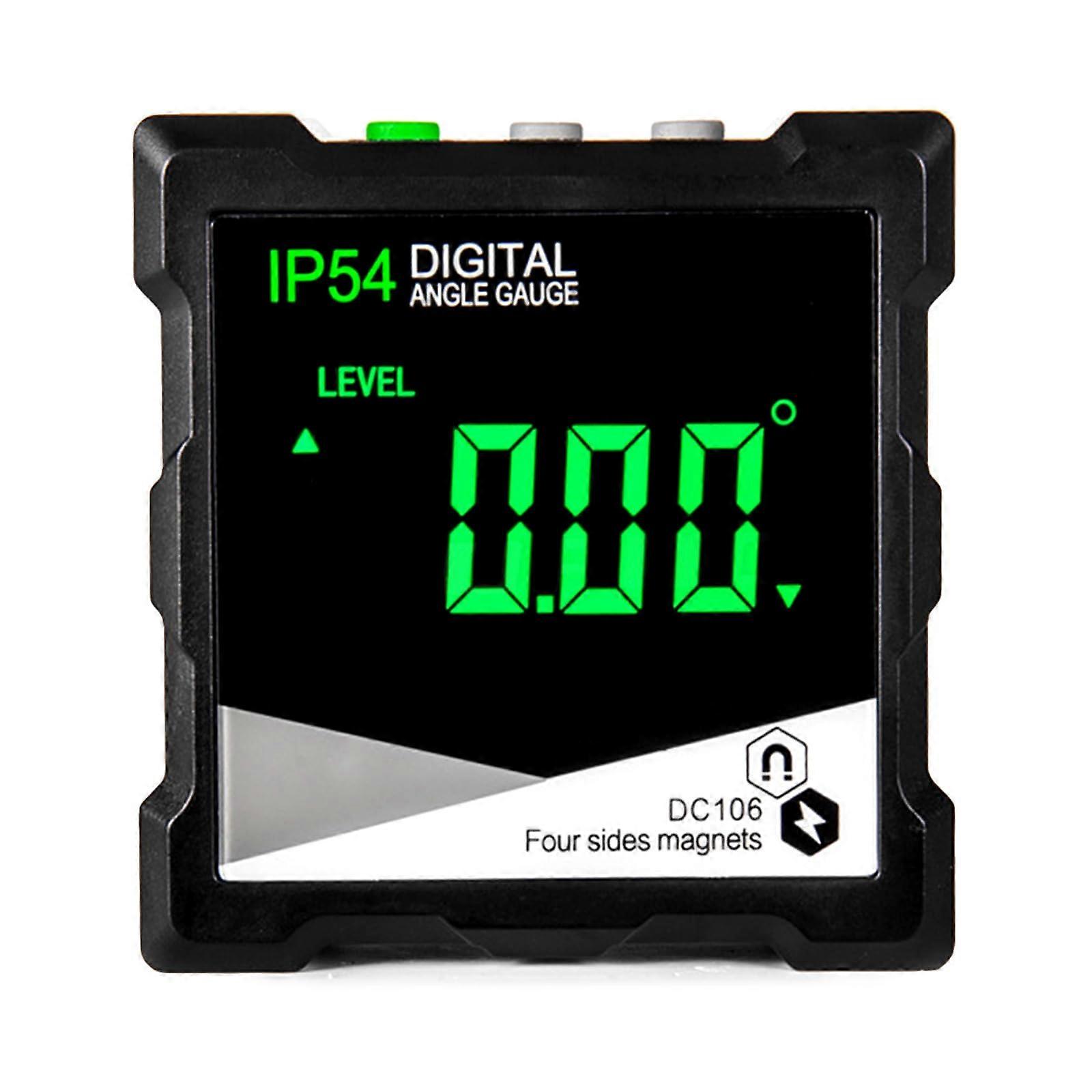 Digital Angles Finder Tool - Digital Inclinometer, Angles Cube Protractor, 360-Degree Bevel Gauge for Precision Measurement