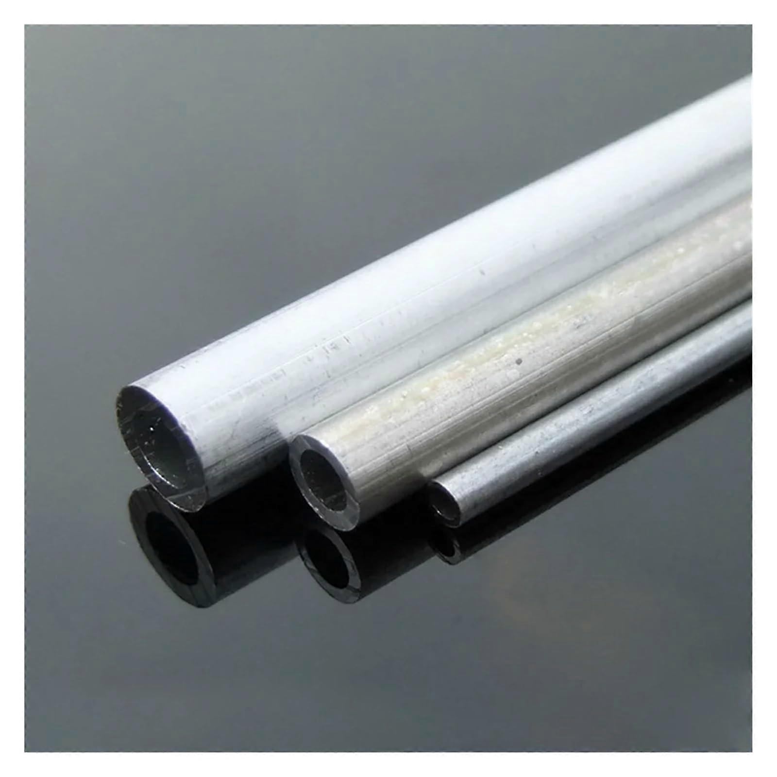 Aluminium Shaft 2/3/4/5mm Round Tube Hollow Pipe 100mm/200mm Length (8x5mm 10cm)