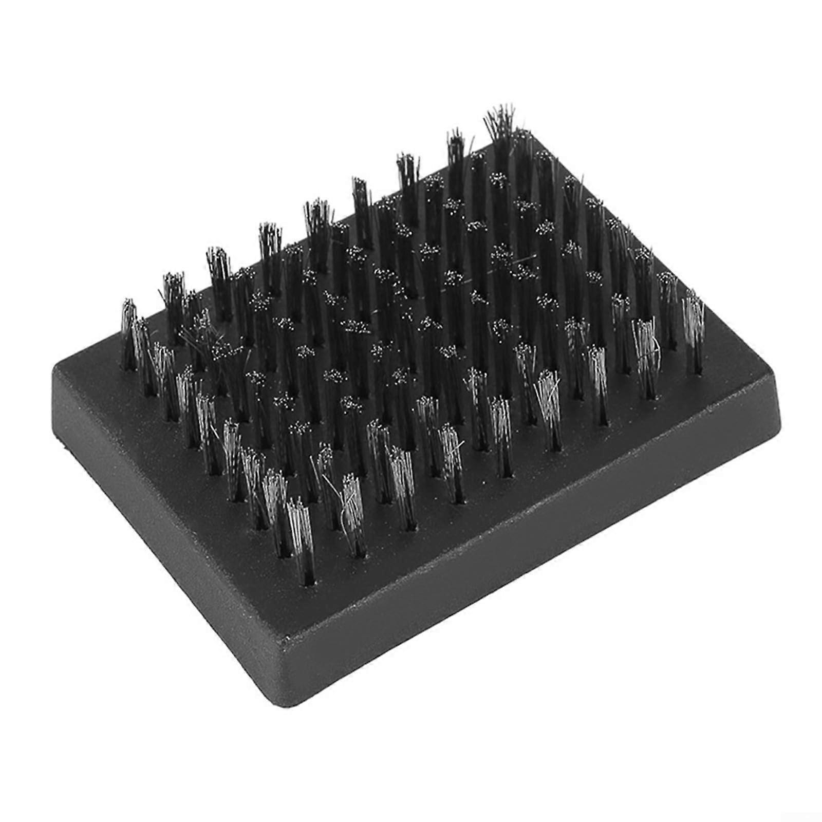 Grill Replacement Heads, Stainless Steel Cleaning Brush with Wire Bristles, Single Replacement Head for BBQ Grill