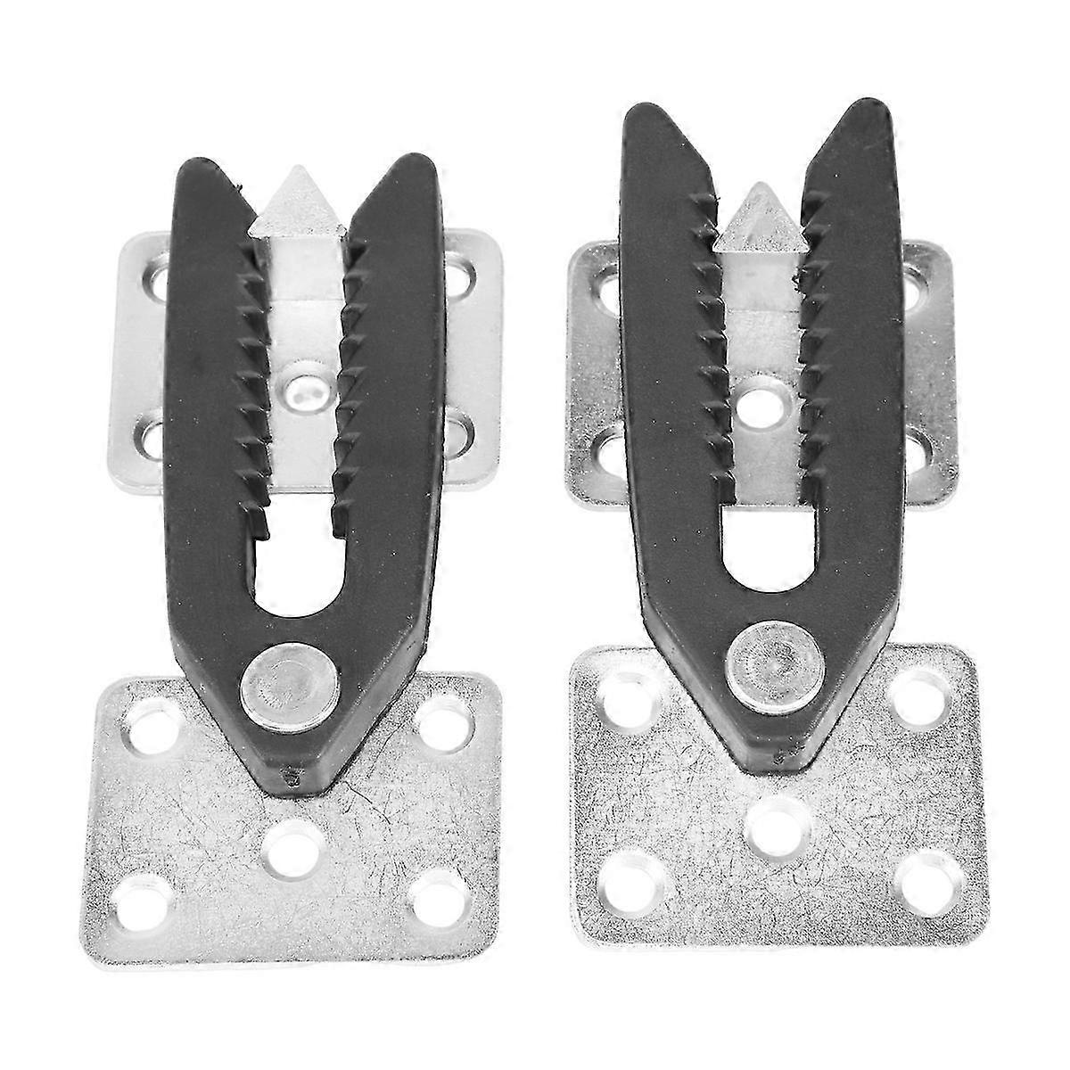 Alligator Style Connector Joints for Sectional Sofa Couch Furniture, Set of 2