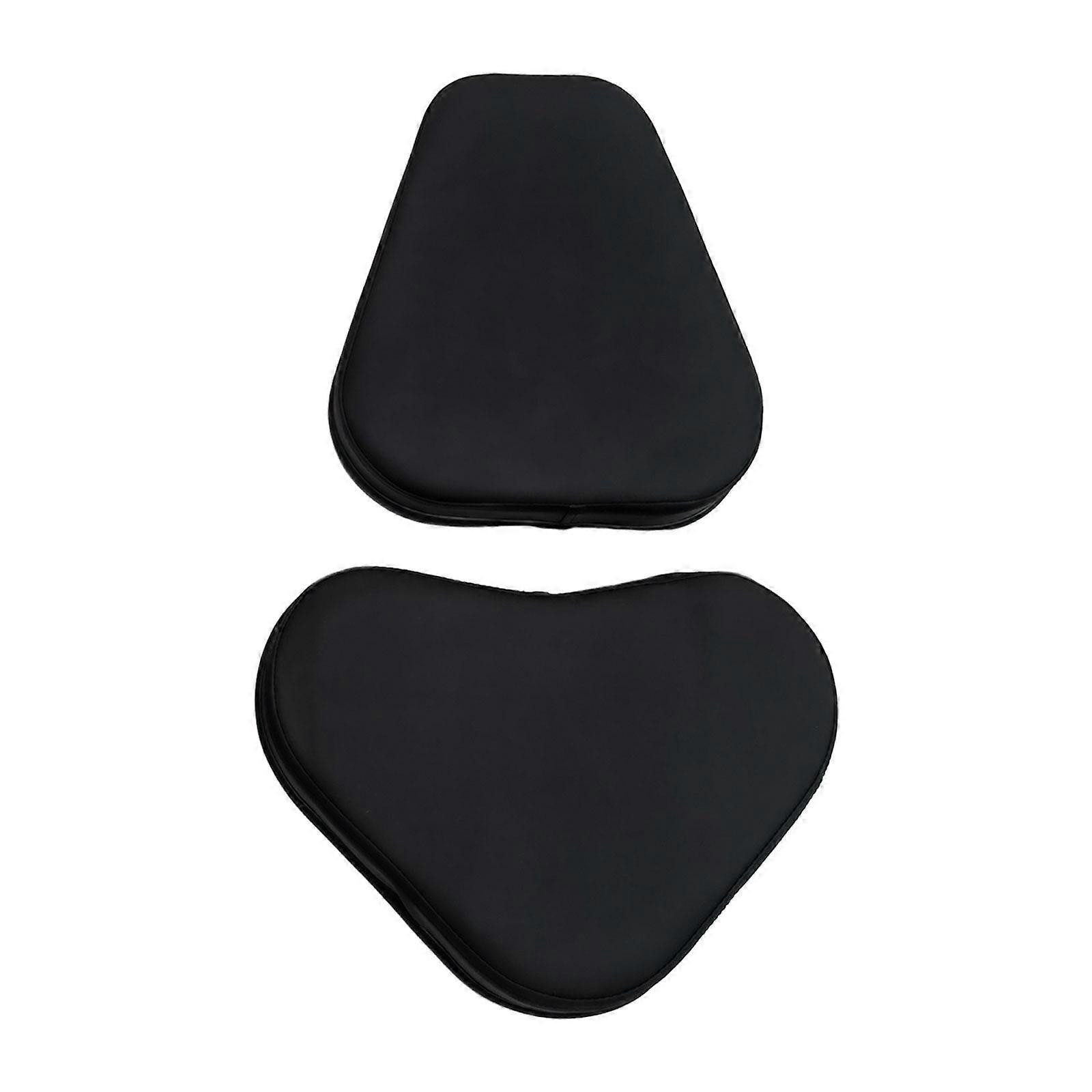 Sırt Destekli Bisiklet Sele Kılıfı PU Deri Egzersiz Bisikleti Koltuk Minderi