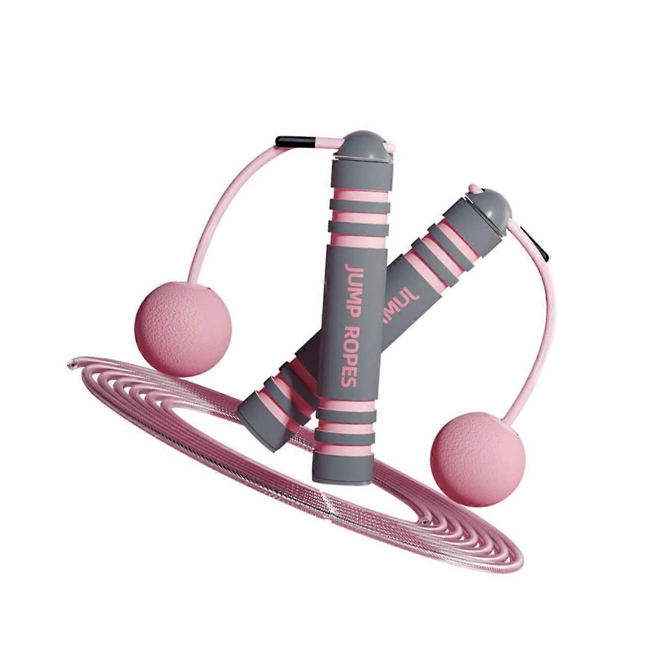 Wireless skipping rope with weights for adults Ball bearing system