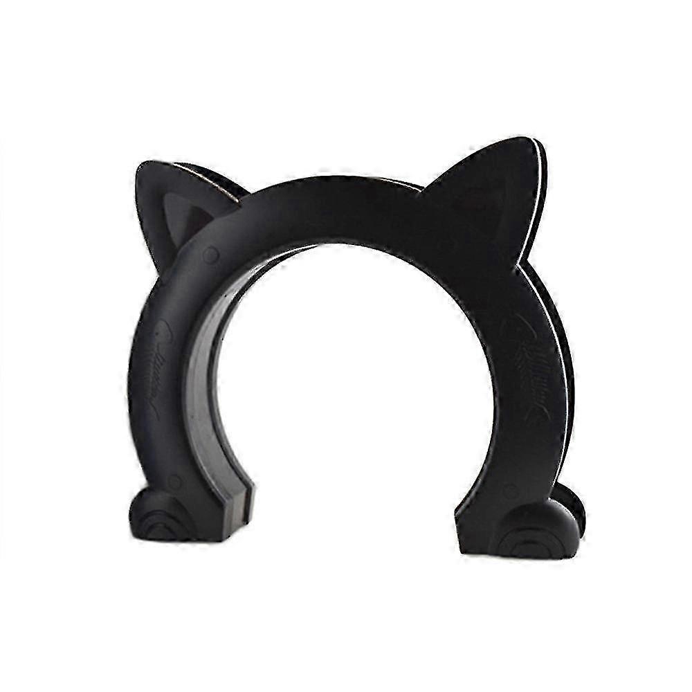 Cat Door Interior Pet Tunnel Corridor 1pc Black