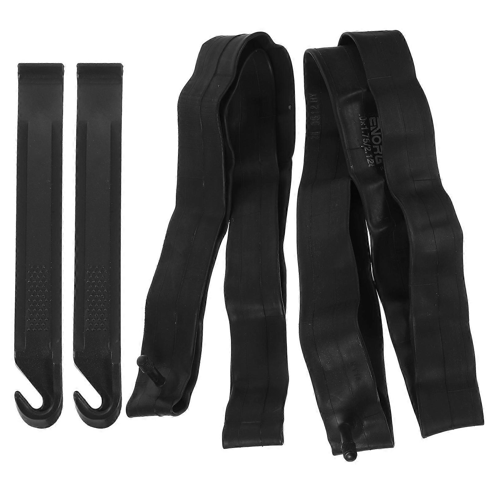 Wear Resistant Cycling Tube Set with Tire Levers for Mountain and Road Bikes – Durable, Shockproof, Easy Maintenance