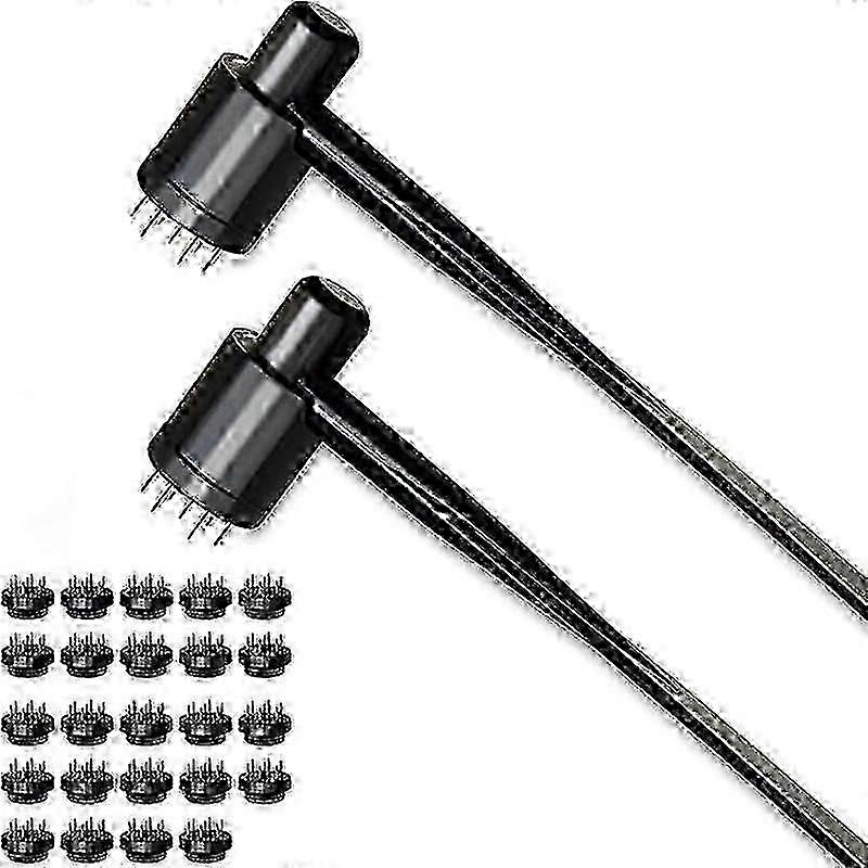 Derma Hammer with 26 Pieces in 2 Boxes