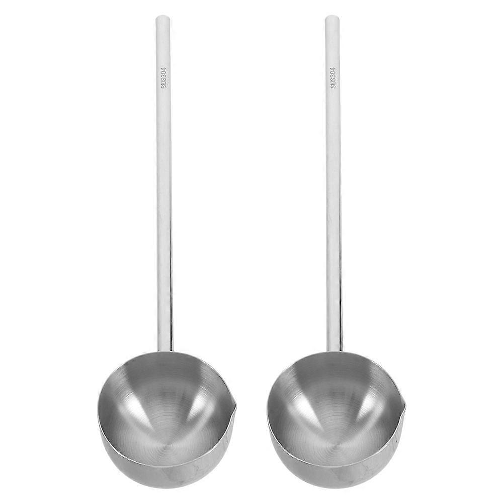 Soup Ladles For Serving Construction Mini Pot Shape Kitchen Ladle For Cooking And Serving 2Pcs