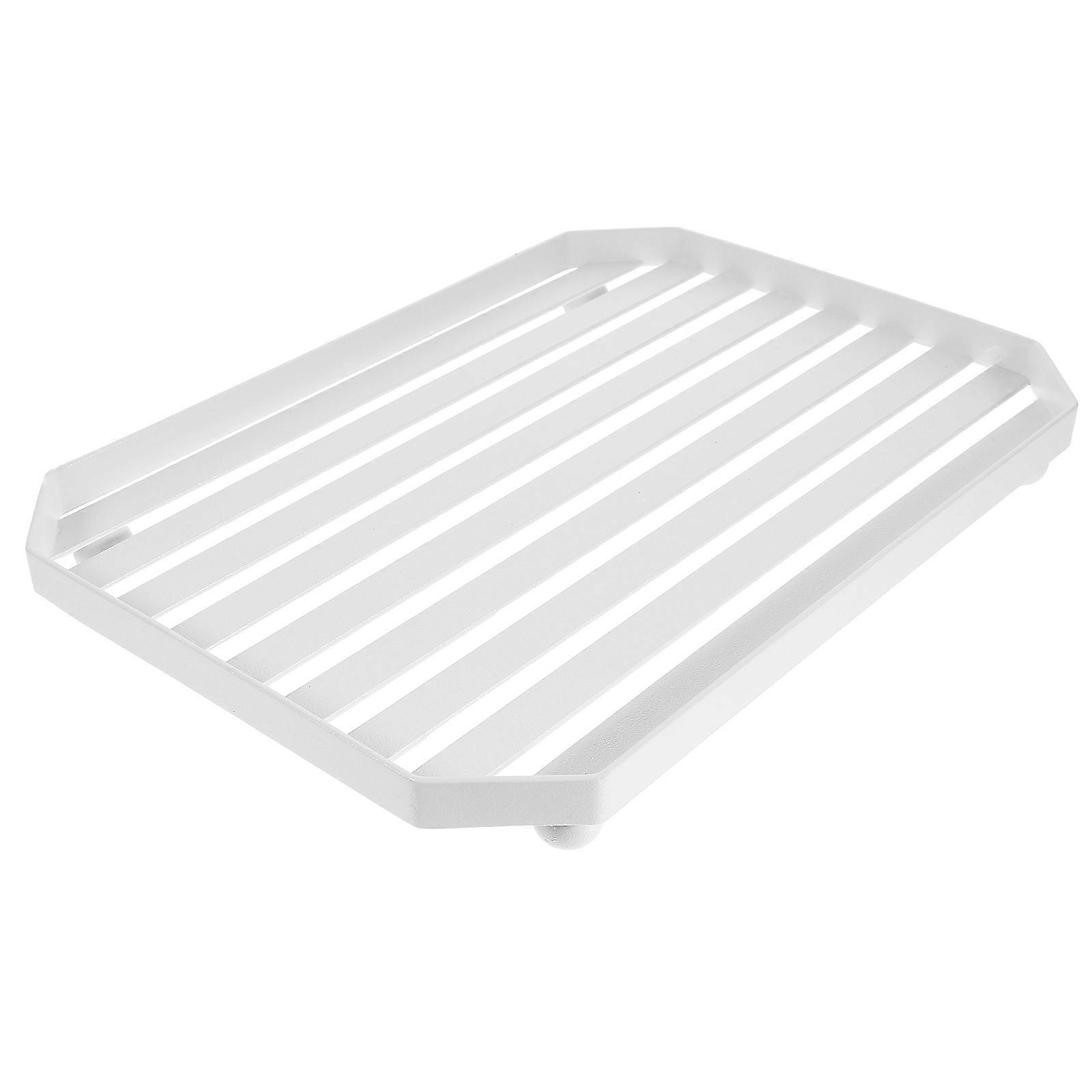 Kitchen Storage Rack Multi Purpose Rack Home 29 5X21CM Iron Dish Drying Wall Mountable 1Set