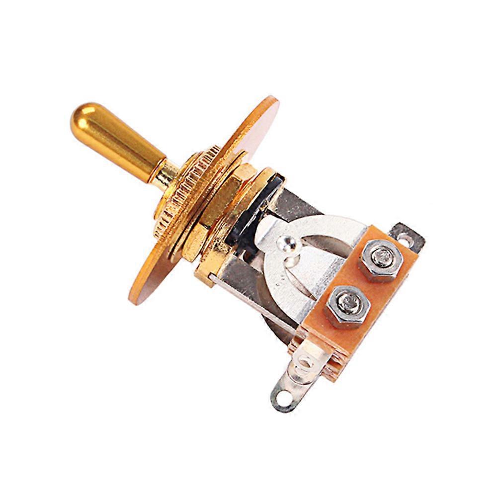Electric Guitar Wiring Harness GN121 3 Way Toggle for Guitar Pickup Function Steel Material Replaceable Tip 1Set