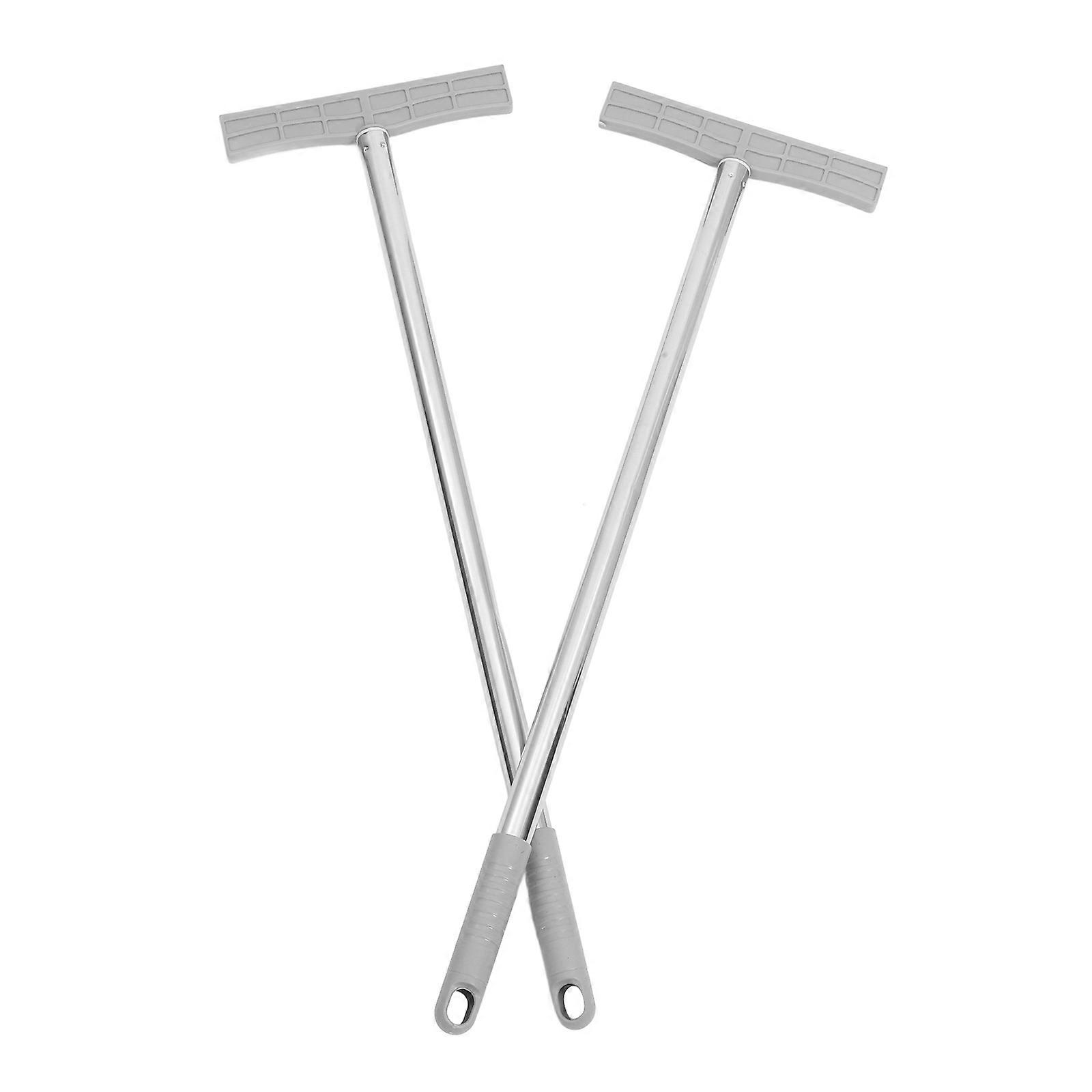 Stainless Steel Sign Display Rod Multi-Function Sign Holder Rod Practical and Convenient For 2Pcs
