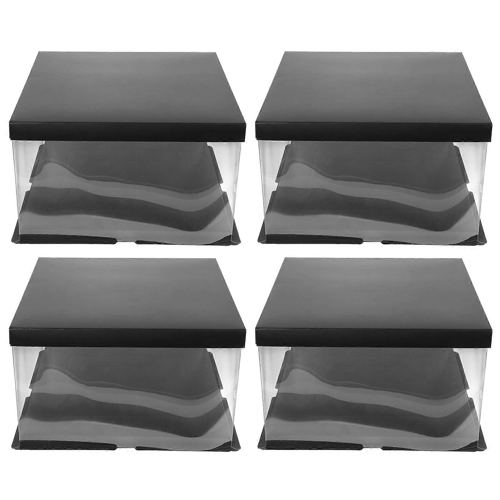 Cake Packing Holder Transparent Cake Box 10-Inch For Wedding
