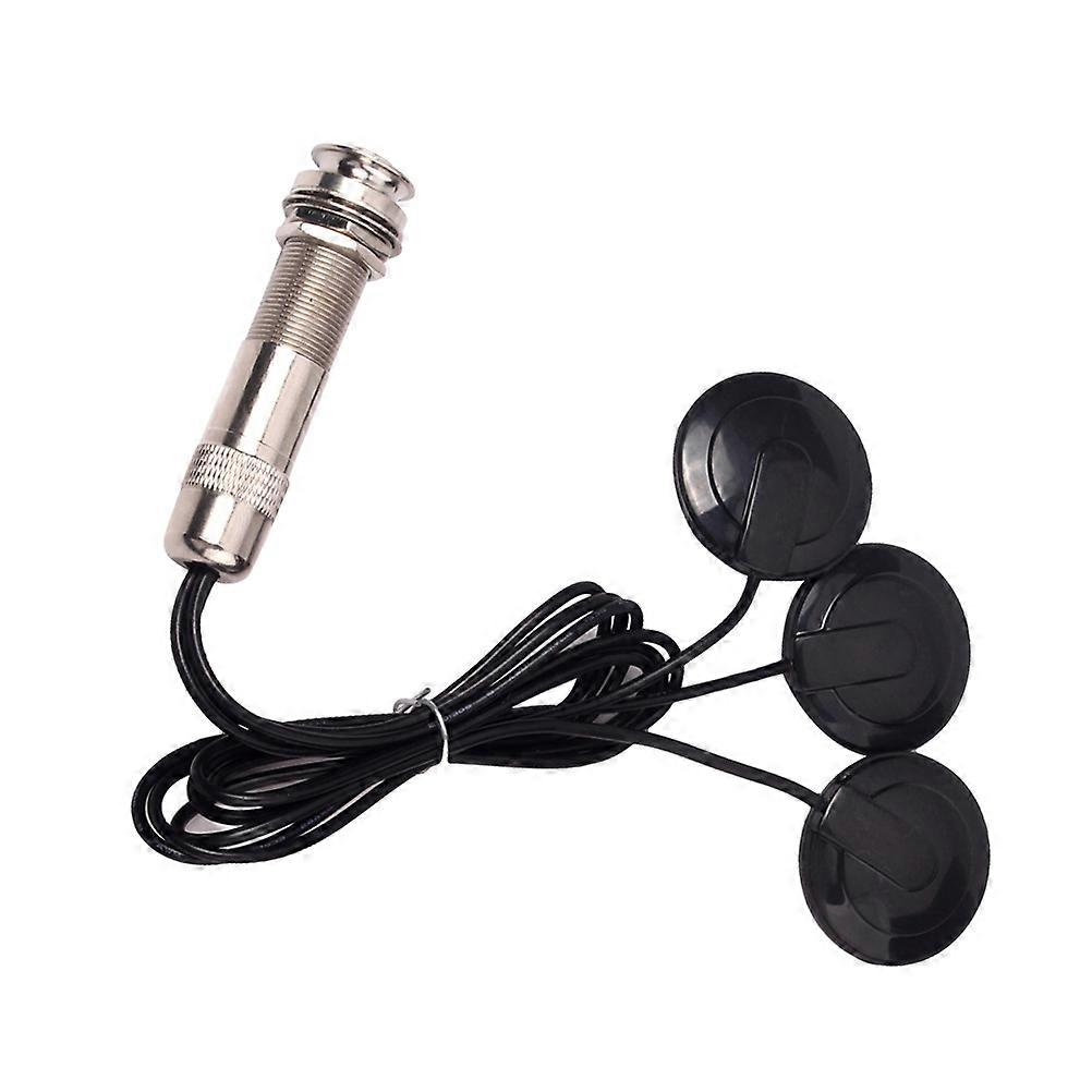 Magnetic Guitar Pickup Transducer GMB610 Acoustic Guitar Performance 12 x 5 x 3 Cm Sound Pickup 1 Set
