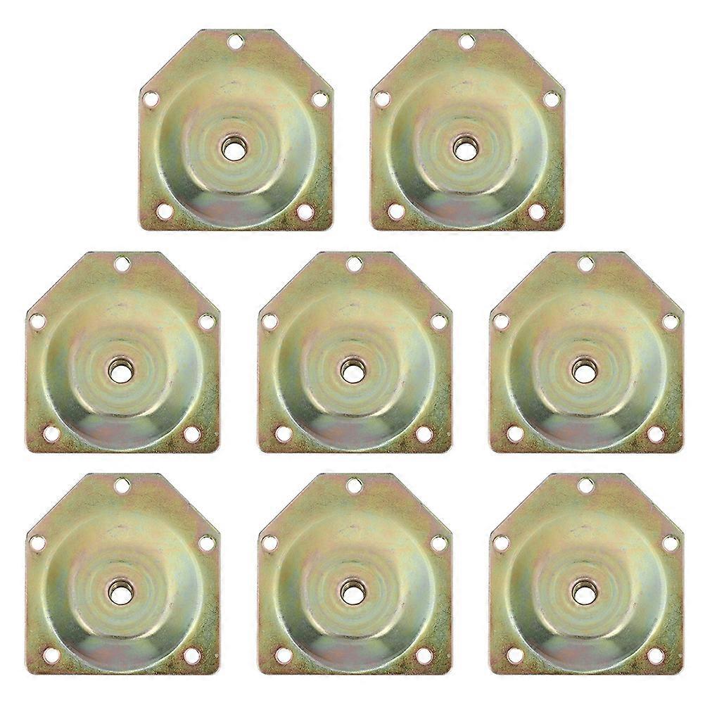 It sounds like you're describing a product listing for **furniture leg mounting plates**. Here's a polished and professional product description that
