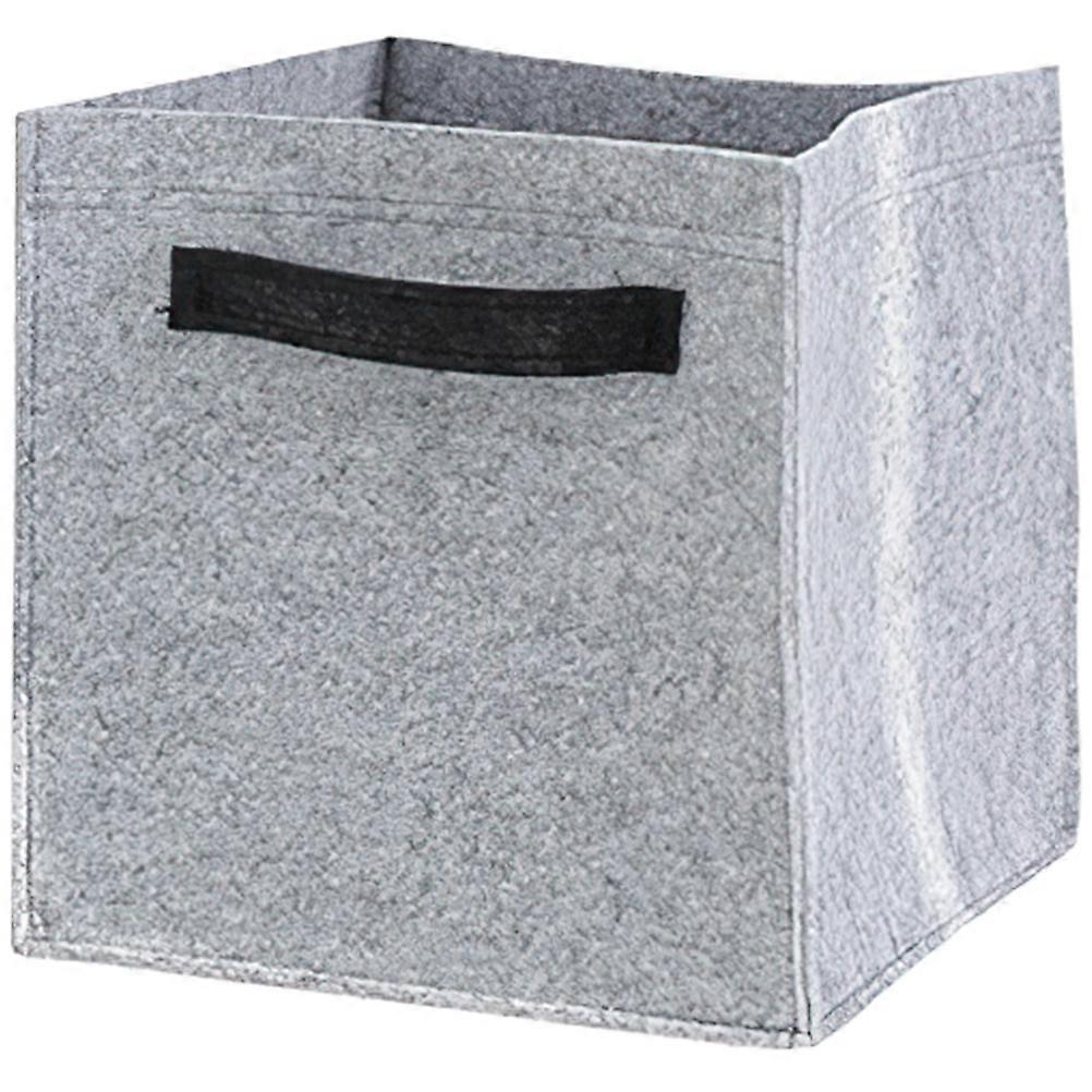 Collapsible Laundry Bin Foldable Felt Hamper For Colleagues present Giving 21x21x21cm 1Pack