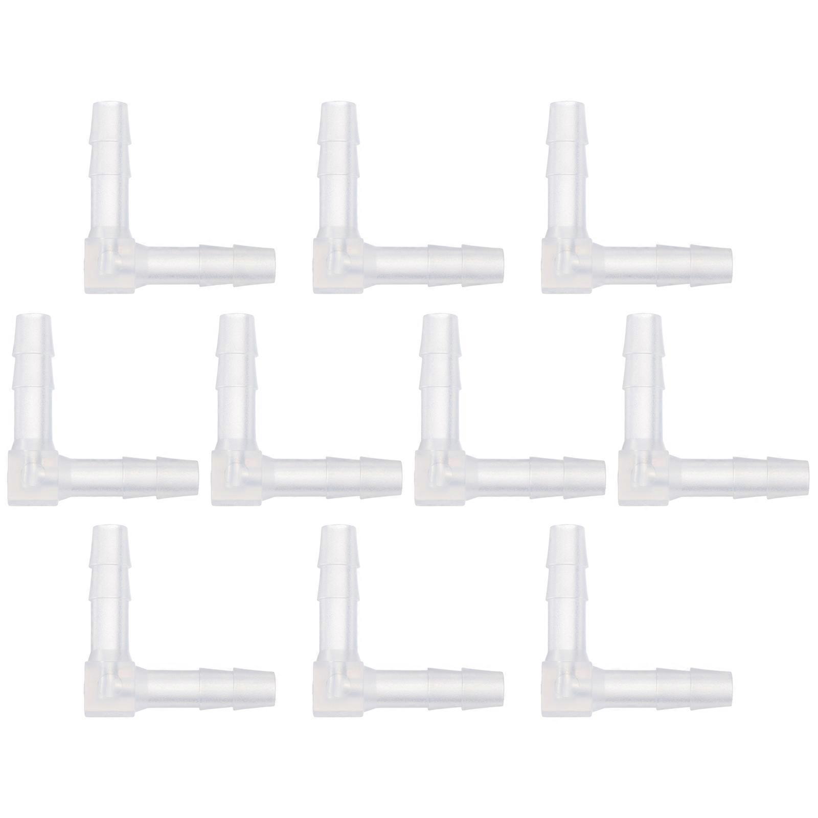 Connector Hose Fittings Plastic 16mm Wide Applicability Printing and Labeling 10Pcs