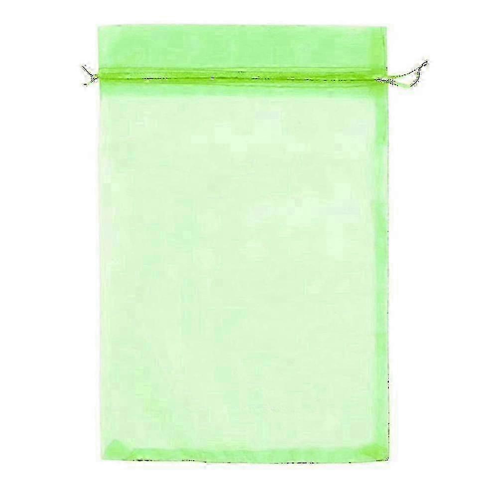 100 adet Meyve Üzüm Koruyucu Çanta Anti Böcek Net İnce Örgü Organze Çanta Bahçe Ağları