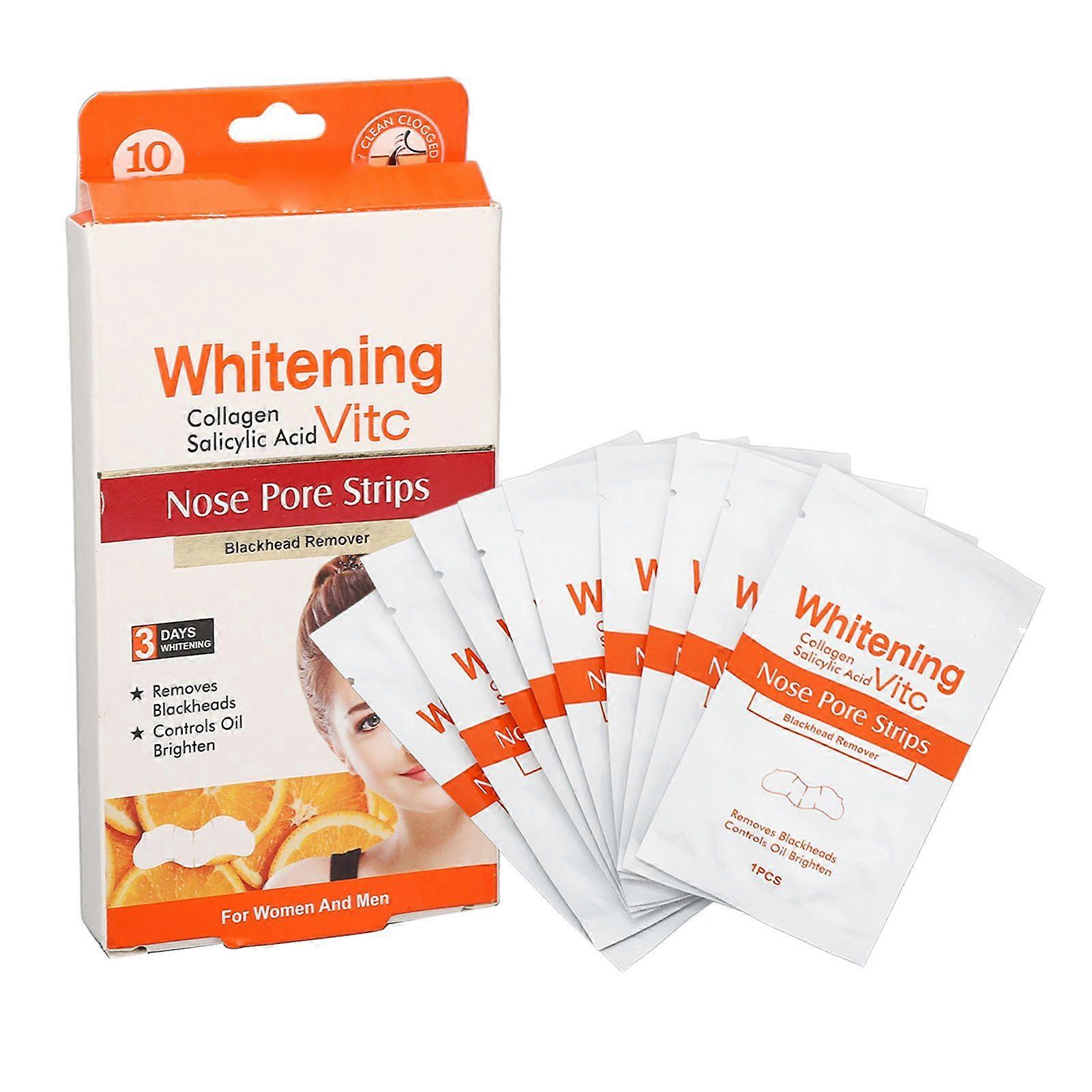 2025 Latest Model 10pcs Nose Strips Moisturizing Blackhead Remover Deep Cleans...