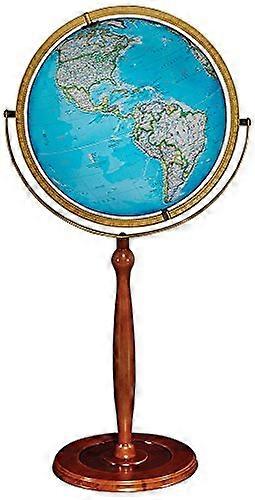 Replogle Chamberlin Illuminated Floor Globe, Blue 16"