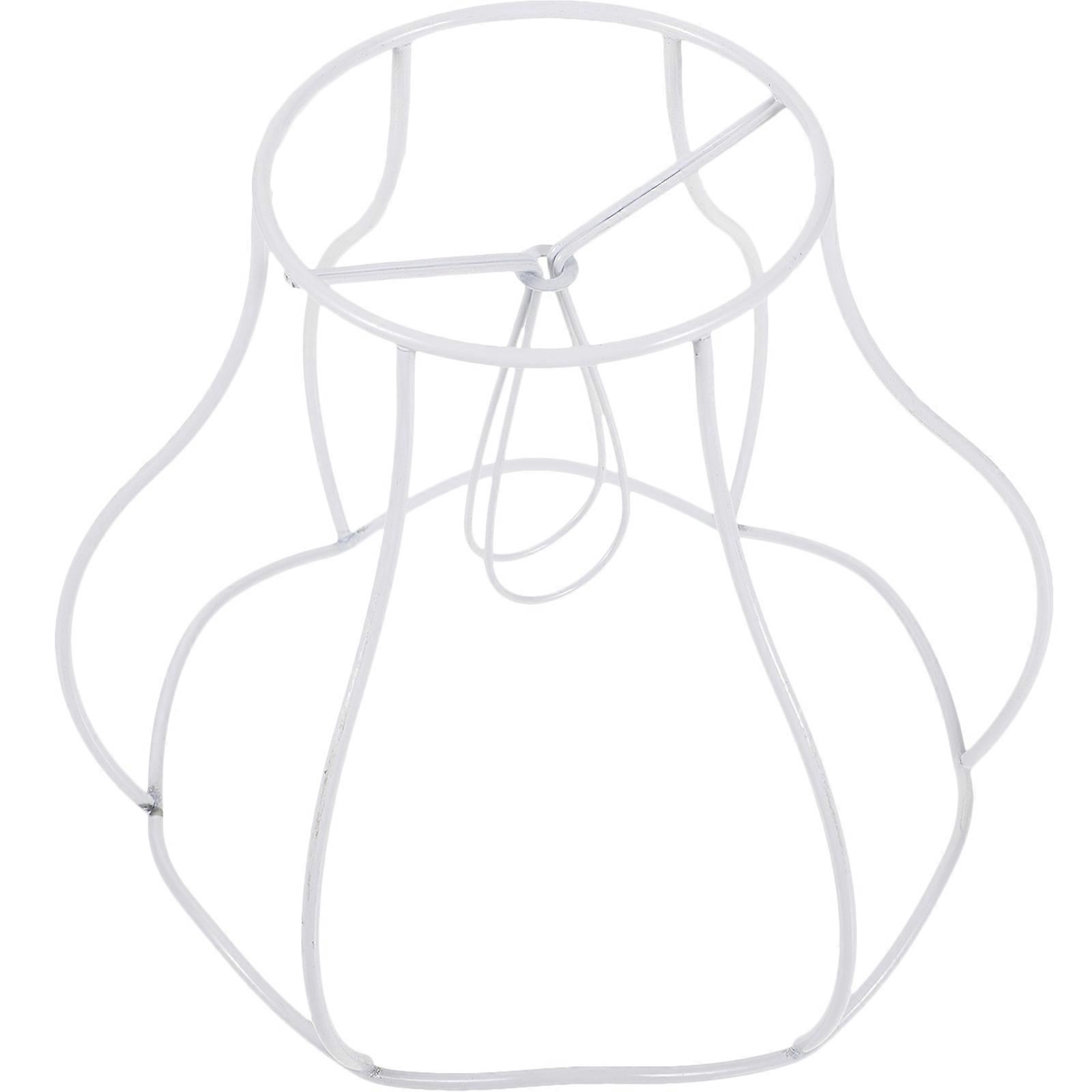 Sturdy DIY Iron Wire Lampshade Frame for Home, Office, or Cafe – Easy Installation, Multi Functional Light Holder for Custom Designs