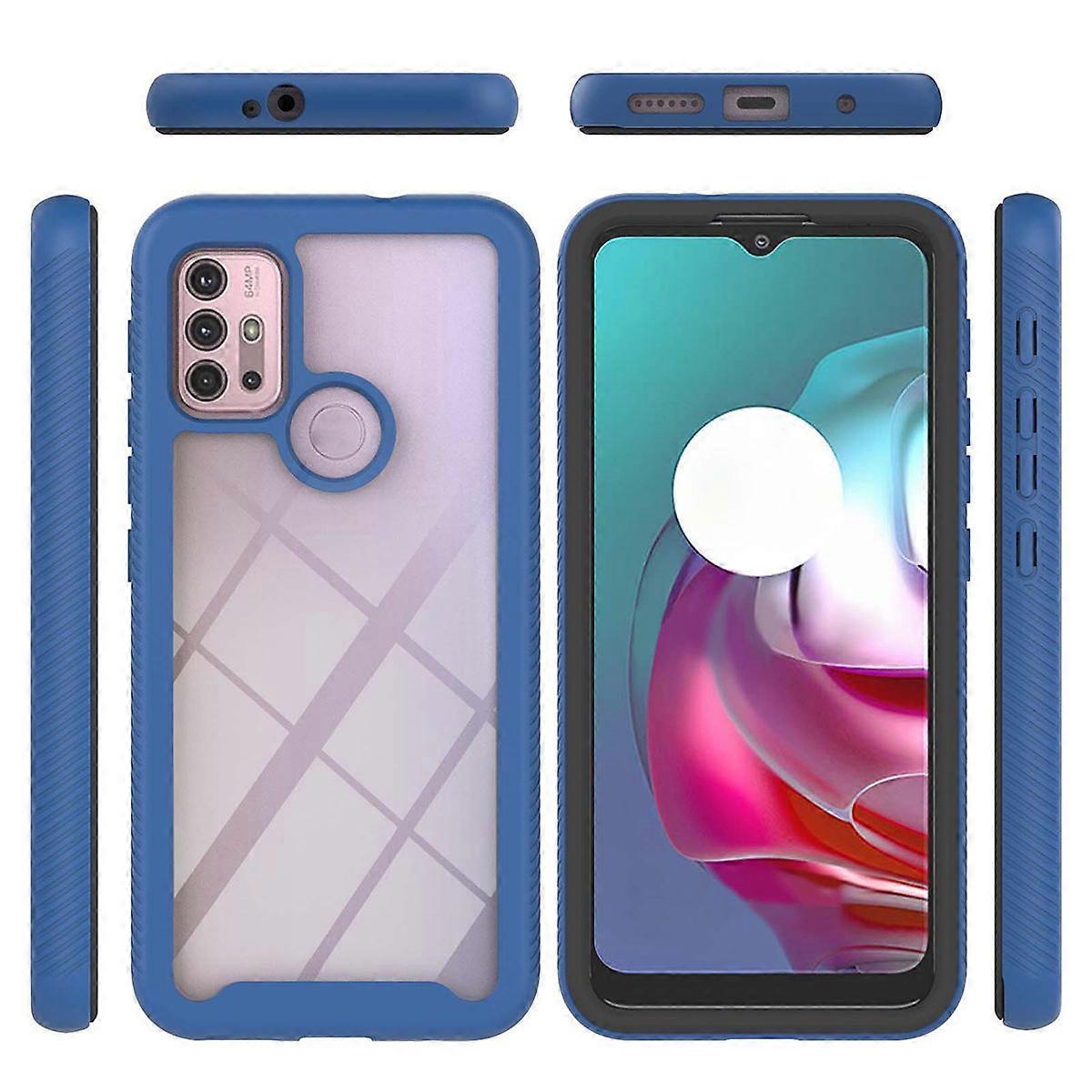 Shock Resistant Phone Case TPU Material Blue for 1Set