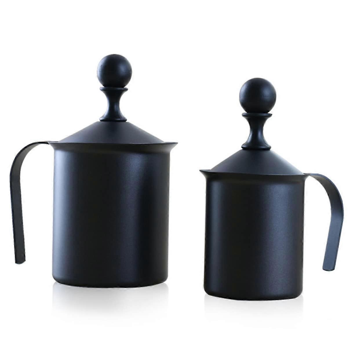 Manual Milk Frother Jug For Coffee Japanese Style Handy Milk Frother For Cappuccino Size 1