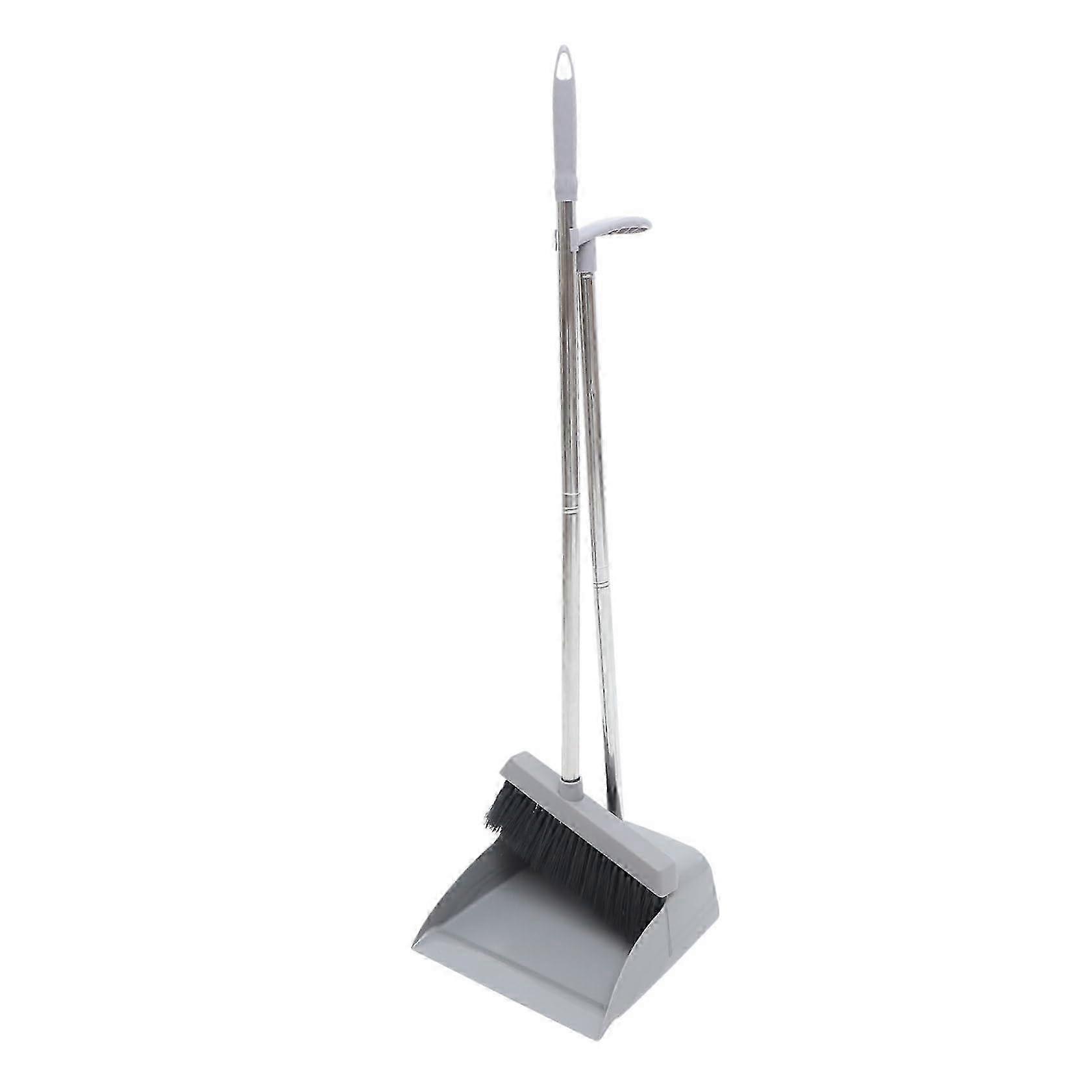 1 Set Long Handle Broom and Dustpan for Household Cleaning, Ideal Home Accessories for Tight Spaces and Convenient Use