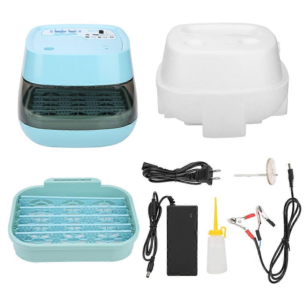 16 Eggs Incubator Hatcher Machine Digital Temperature Control Automatic Turning 110V US Plug