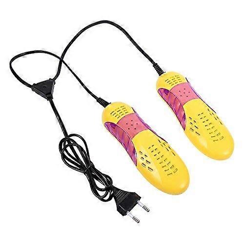 UV Electric Shoe Dryer with UV Light Sterilization, 10W Boot Dryer for Ski Boots and Gloves, 3-5 Minute Warm-Up Time