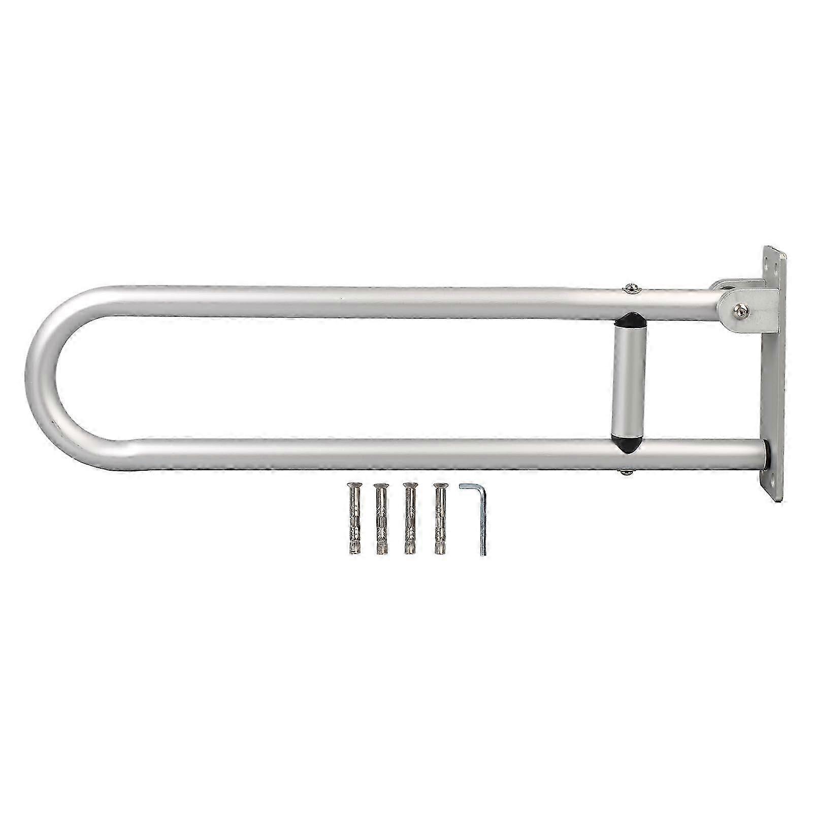 Foldable Aluminium Alloy 23.6in Grab Bars for Easy Mounting in Toilets and Bathrooms Type 1