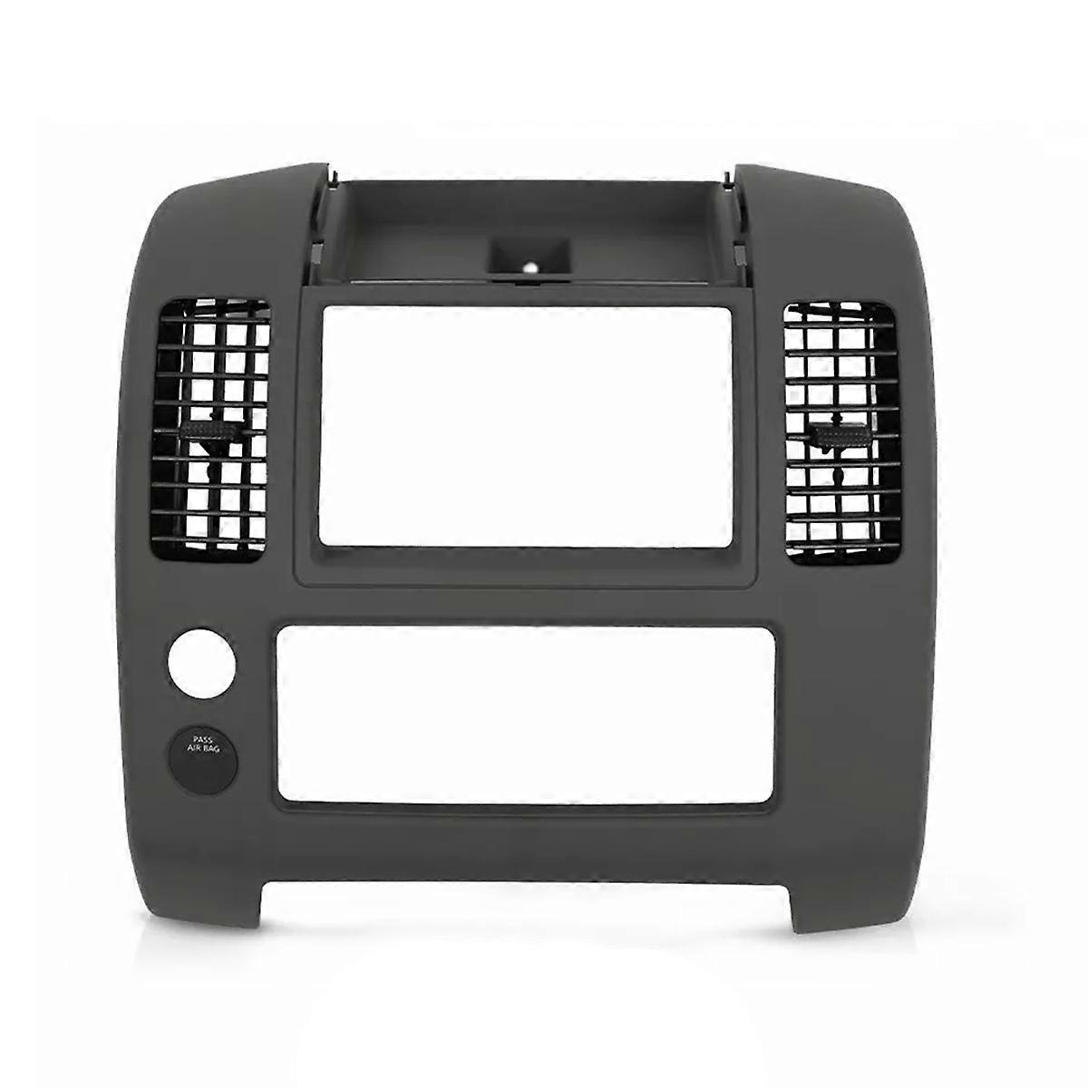 68259-ZP16D Center Dash Bezel Air Conditioning Outlet Grille for 2005-2020 Console Lid Bezel Frame