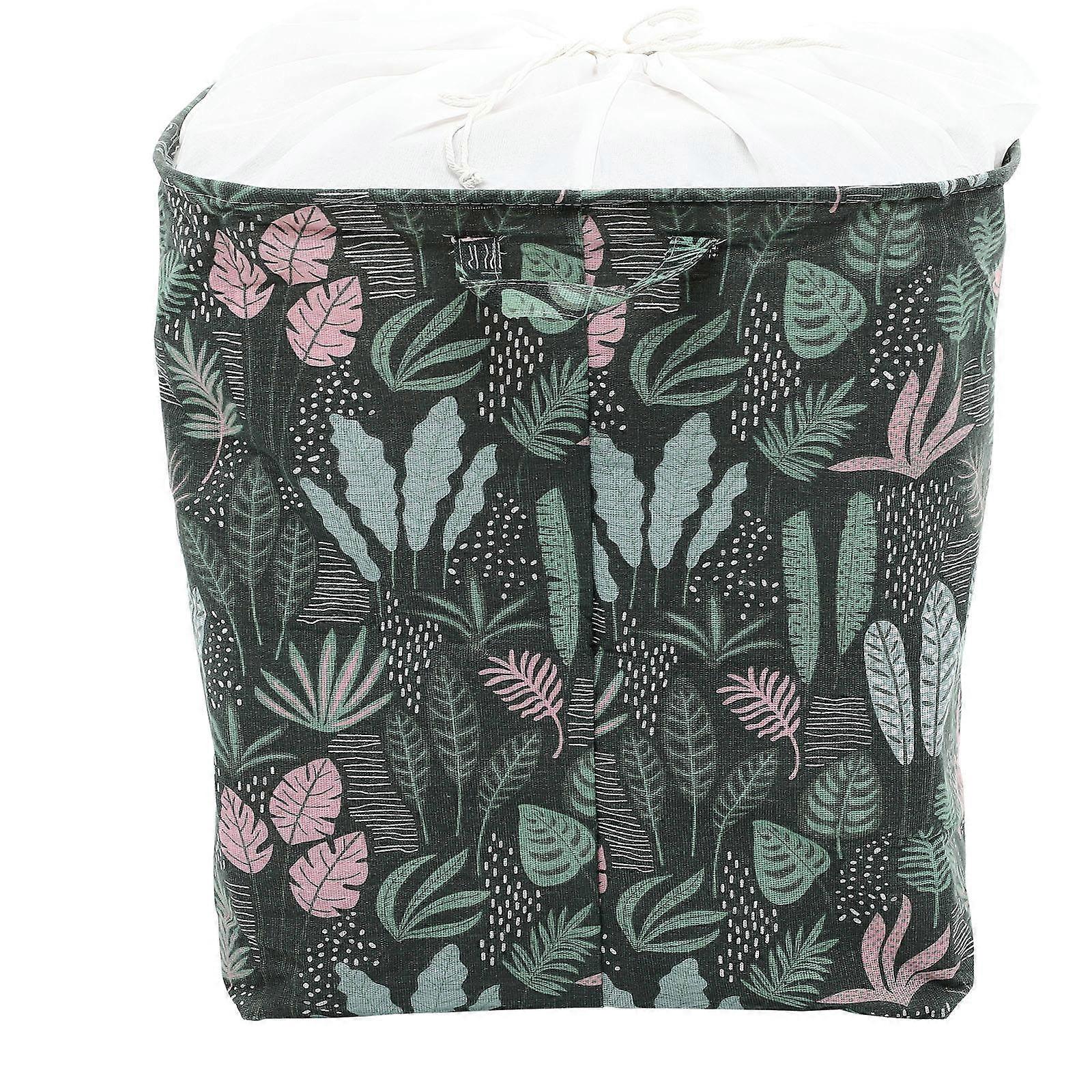 Clothes Organizer Laundry Basket Toy Storage Square 19.65X19.65X19.65in Bedroom Use 1Pack