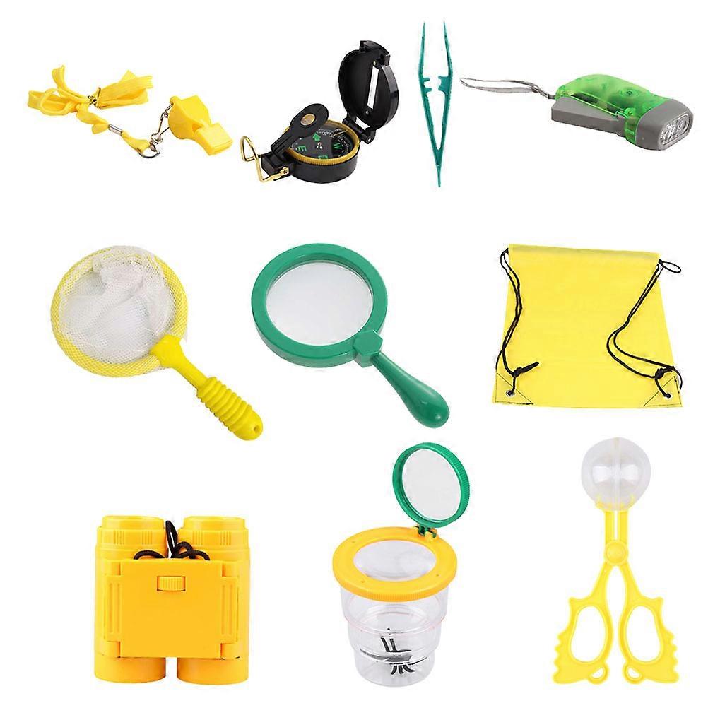 ערכת תצפית על חרקים בחוץ לילדים עם 10 יחידות כלים חינוכיים