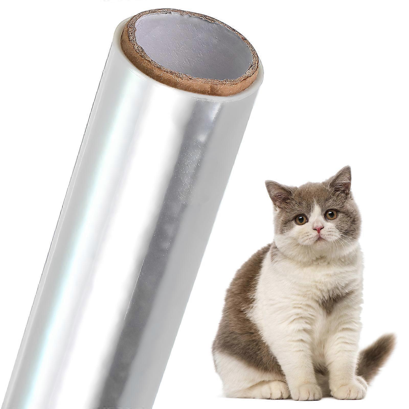 Clear Wall Protector Film Roll   Removable Electrostatic Sheet for Furniture Scratch Protection, Transparent Design to Prevent Damage and Pet