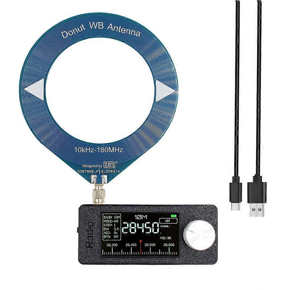 SI4732 0.5-108MHz Portable Radio Receiver LSB USB AM FM Pocket Mini Styleg