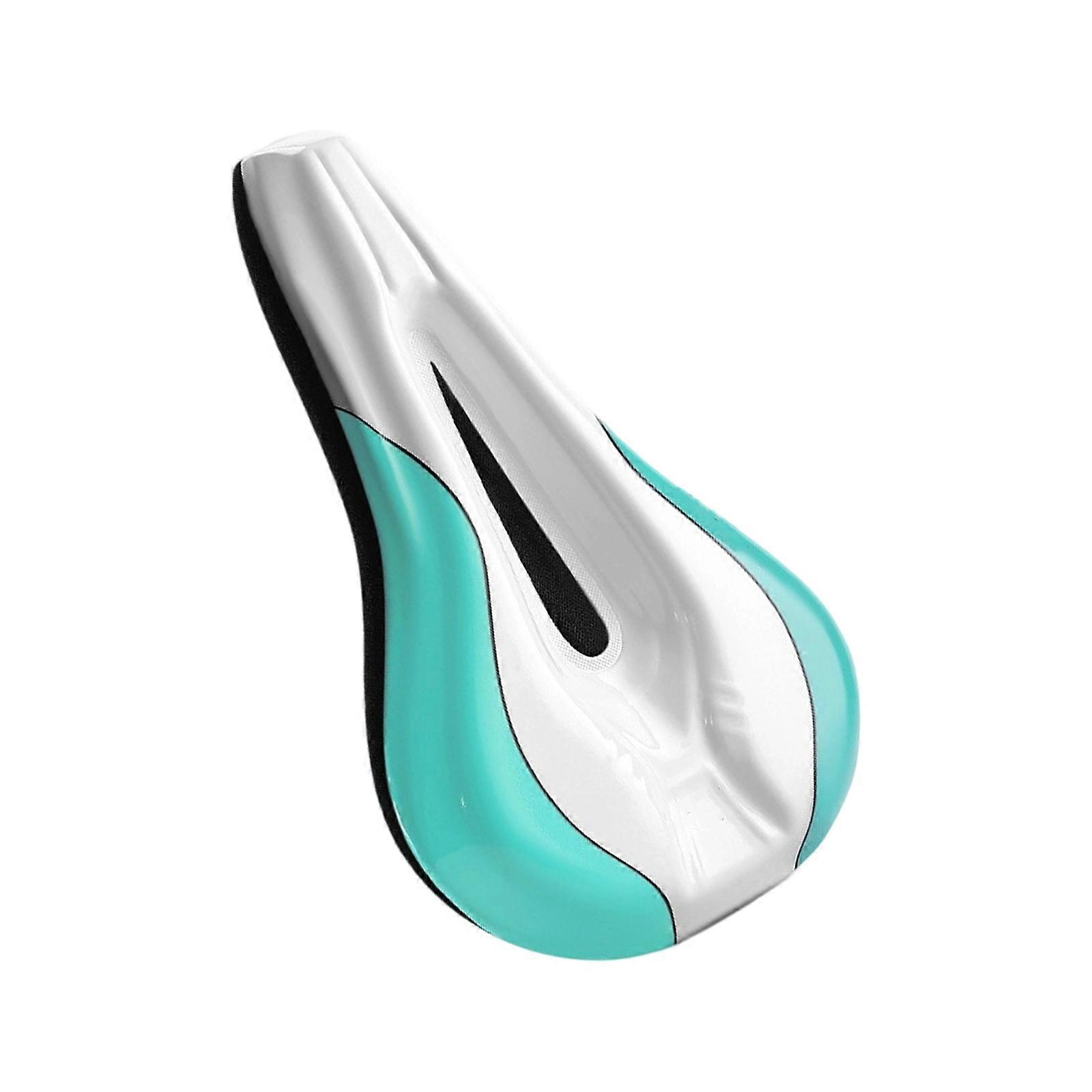 High Elasticities Breathable Bicycles Seated Cover with Crosses Strap Antislip for Commuting Fitness Cycling  Sky Blue