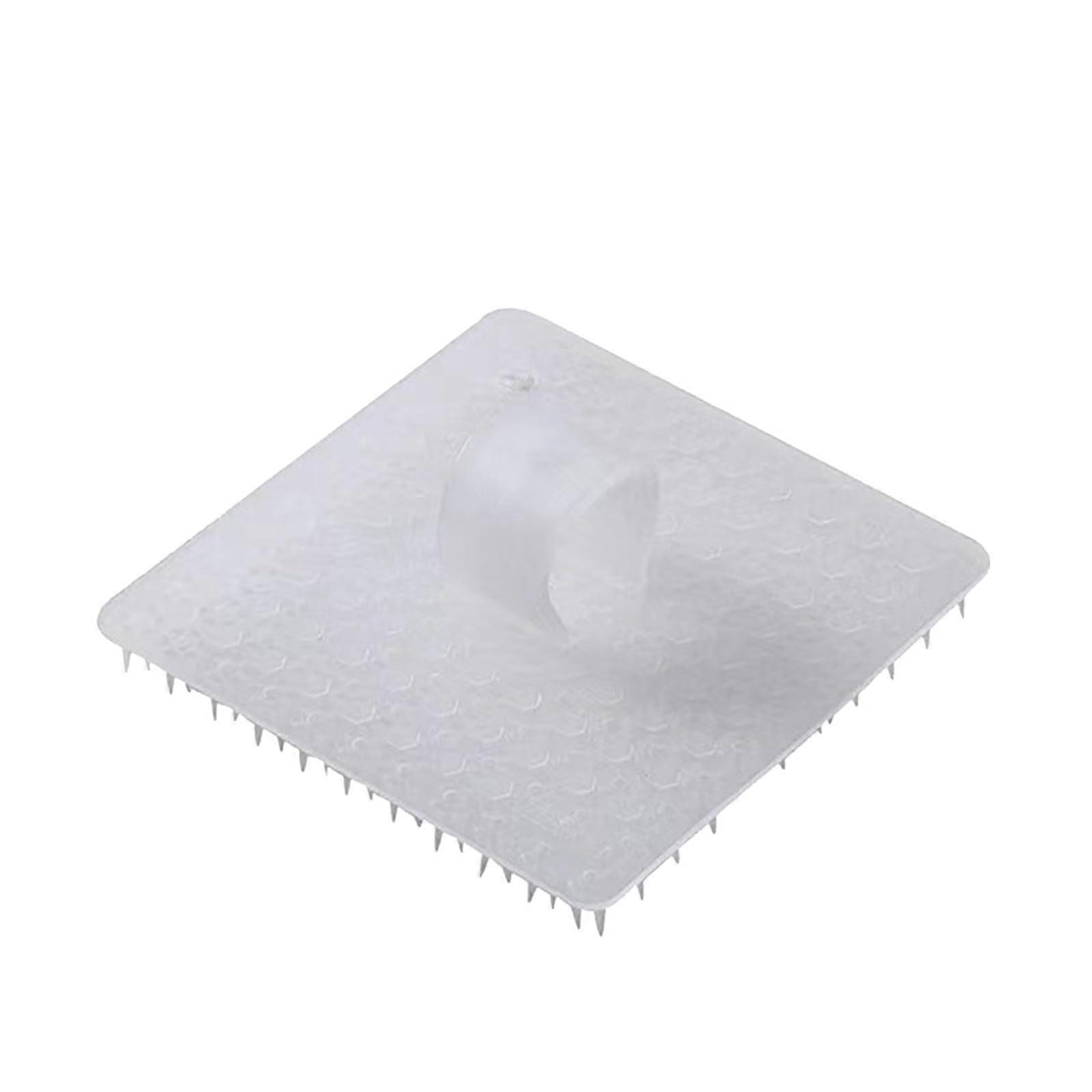 Vegetable and Fruit Washing Brush Kitchen Functional Grey 10.1x10.1x1.2