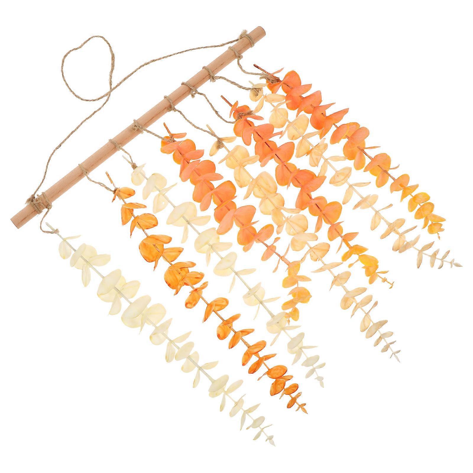 Artificial Leaf Wall Pendant for Home Hanging Decor 1Pcs Simulated Leaf Pendant