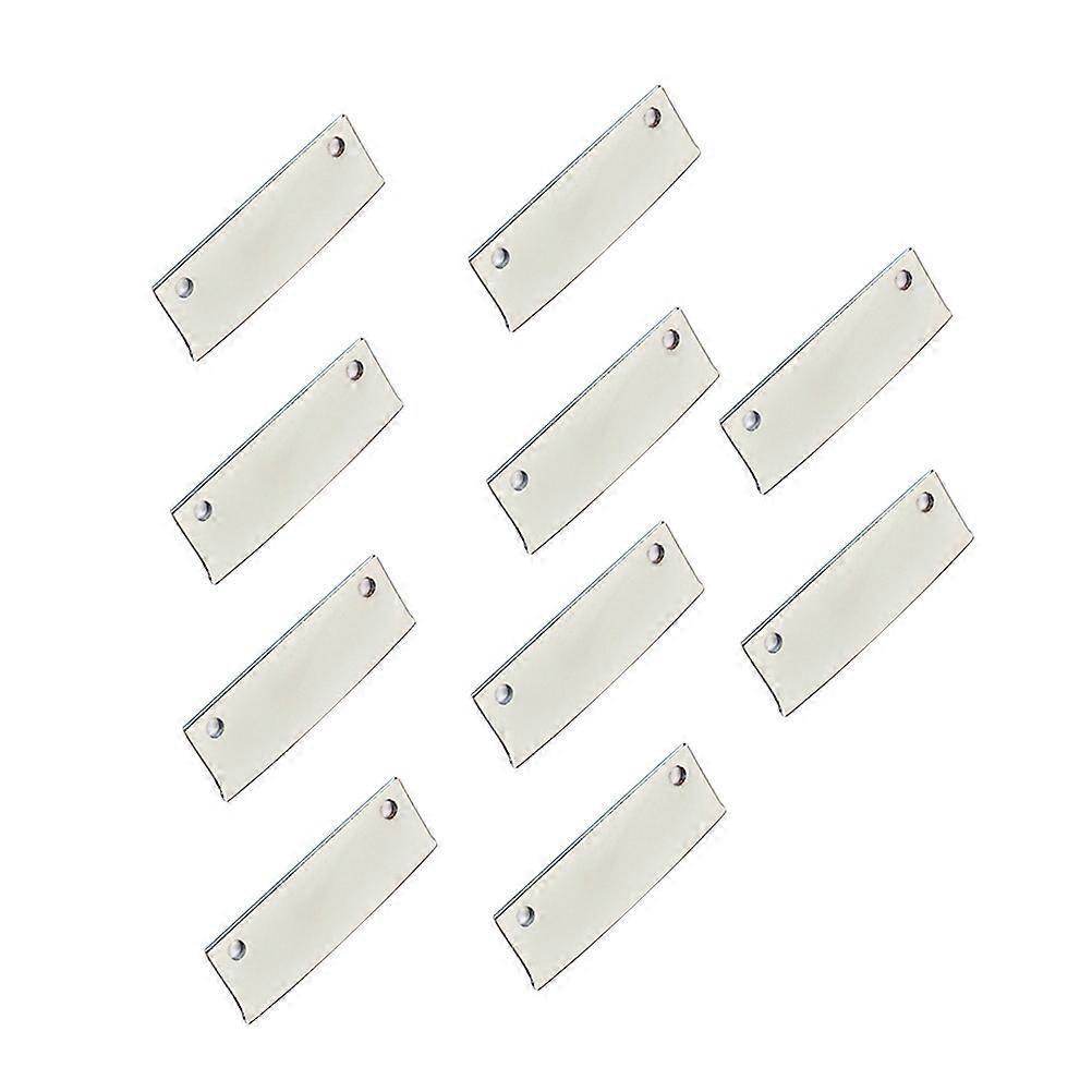 Gitar Aksesuarları Çift Raylı Tasarım Demir Ağır Chugga-Chugga Korozyon Önleyici Performans Gitar Severler İçin 10 Adet / Set