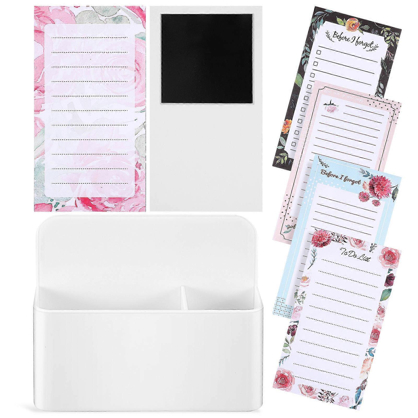 Shopping List Pads Magnetic For Home Small Pocket Notepad Abs Material 1 Set