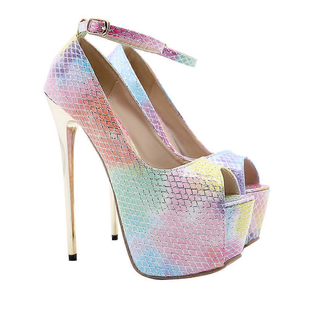Here's a refined and engaging product description based on the details you've provided:
**Stylish Fish Mouth High Heel Sandals for Women – Chic