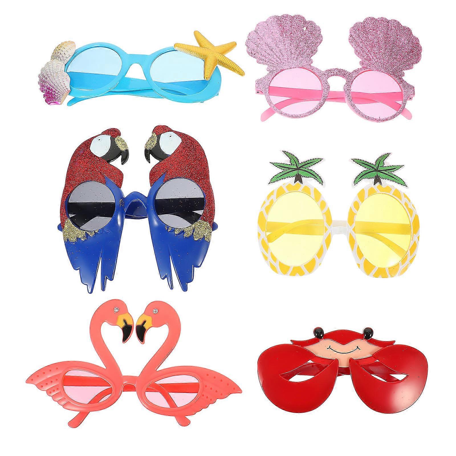 It looks like you're sharing a product title or description for **Hawaii theme party glasses**! Here's a more polished and complete version of that