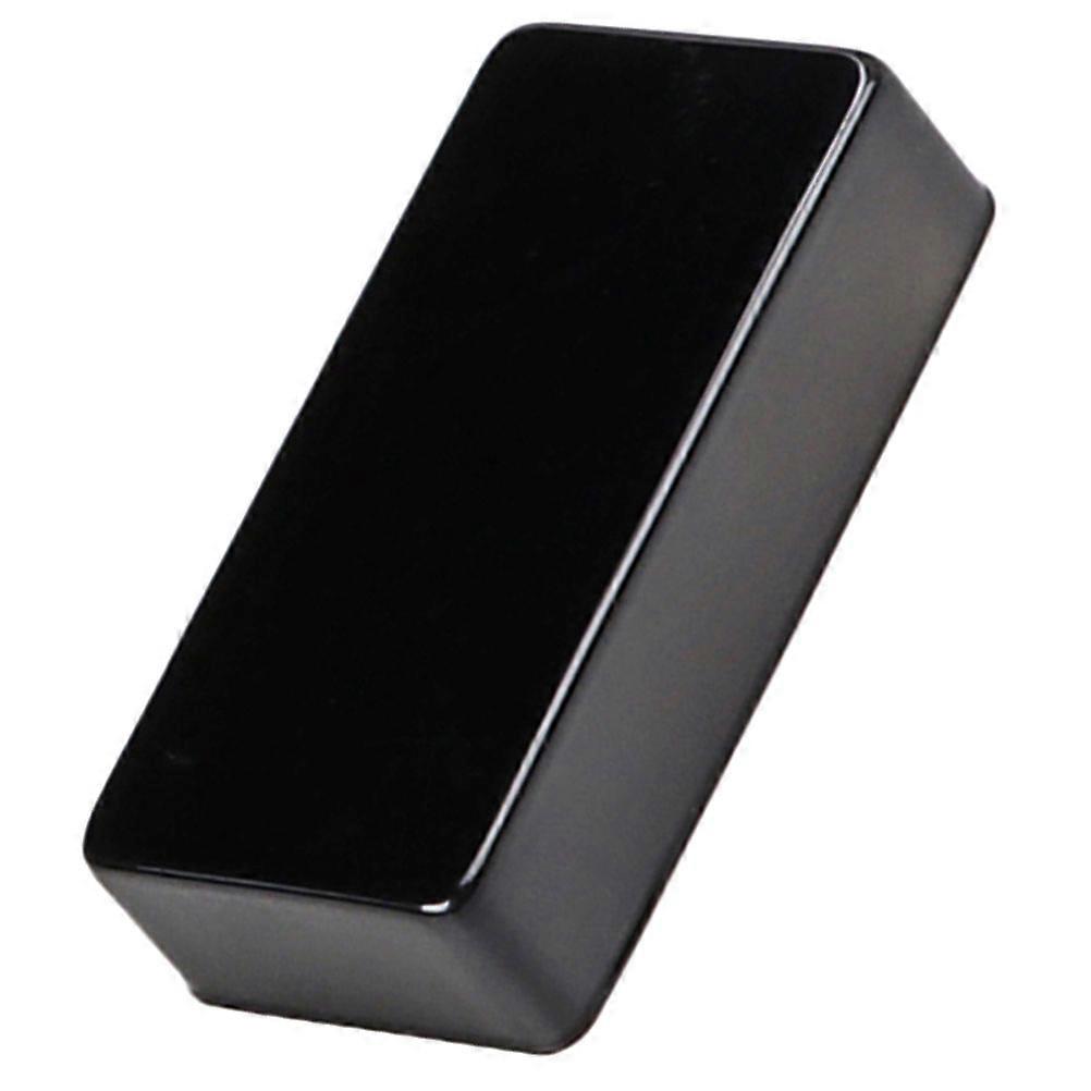 باس الغيتار الملحق غطاء بيك أب معدني التوافق مع بيك أب ملحق الآلات الموسيقية أسود 1 عبوة