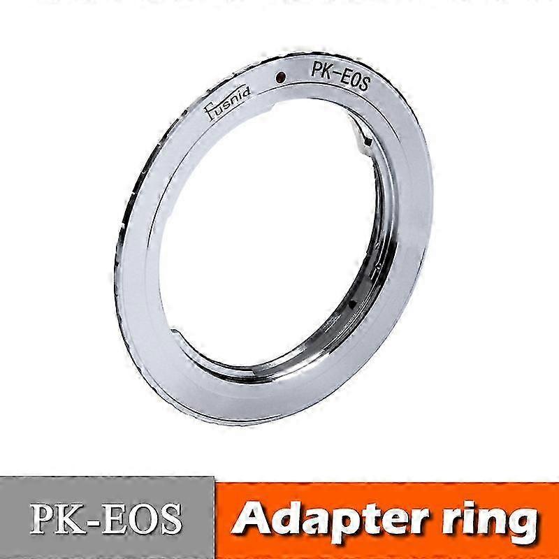 Durable Metal Lens Mount Adapter Ring for PK-EOS Lens Mount Rin Camera Accessory