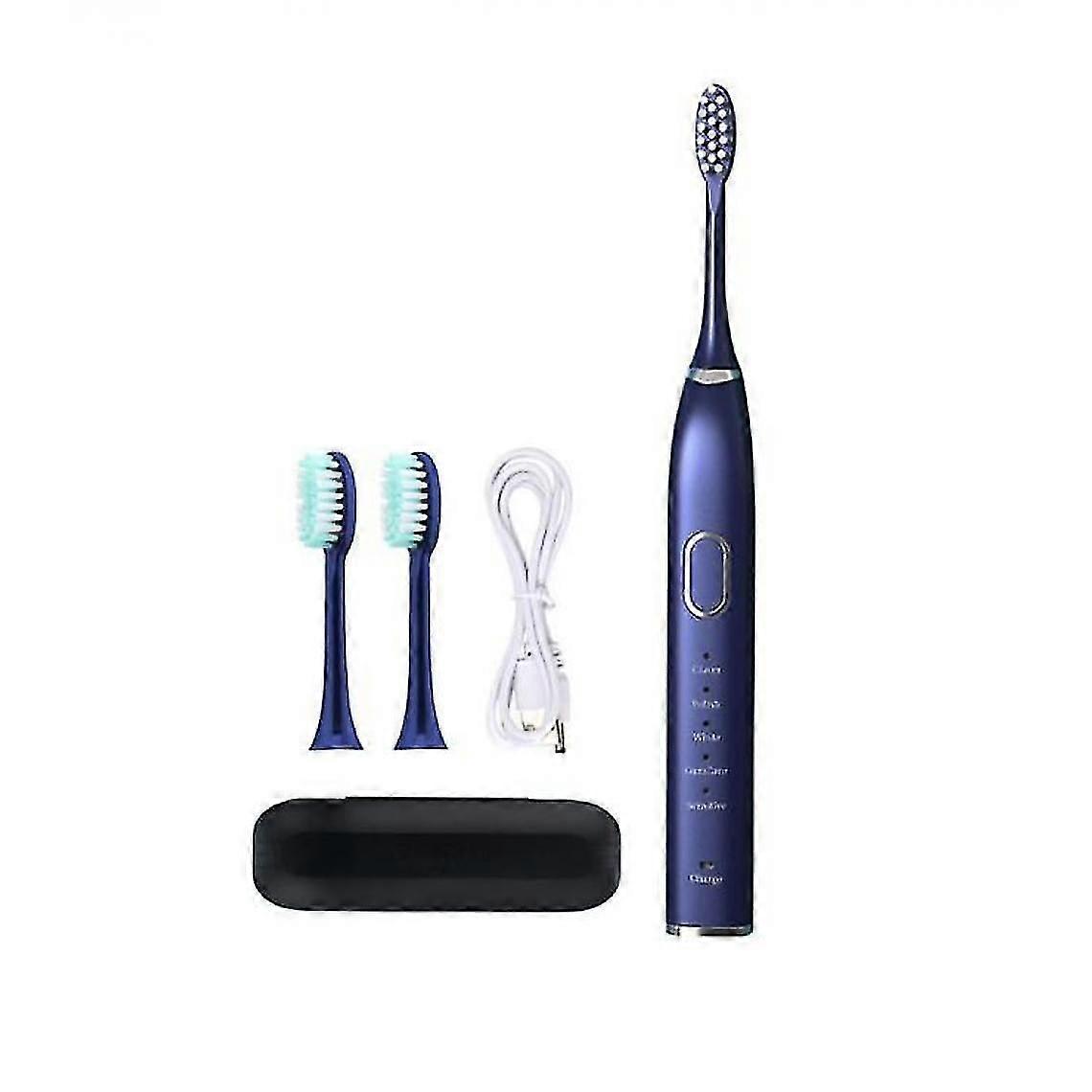 Rechargeable Electric Toothbrush With 1 Case (blue)